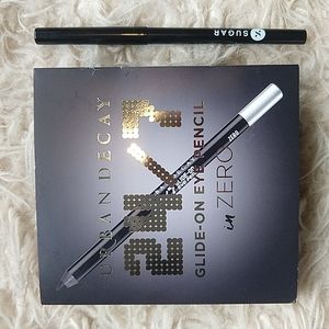 Sugar & Urban Decay Eyeliners Pencils in Black New Unused